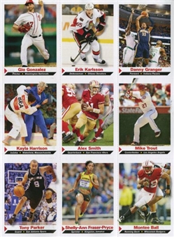 Lot of (1000) 2012 Sports Illustrated For Kids Magazines With Mike Trout Rookie Card